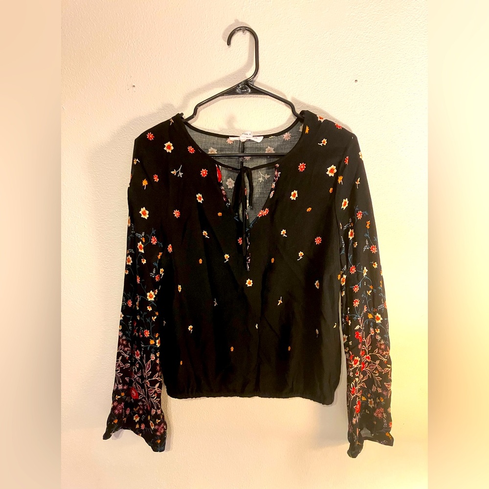 Beautiful floral print blouse